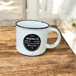 MAGNOLIA Campfire Market Garden Silos Coffee Mug Waco TX Chip Joanna Gaines